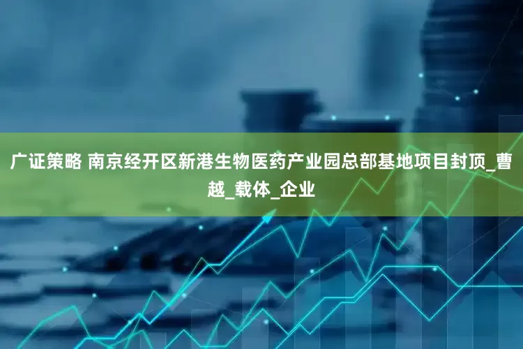 广证策略 南京经开区新港生物医药产业园总部基地项目封顶_曹越_载体_企业