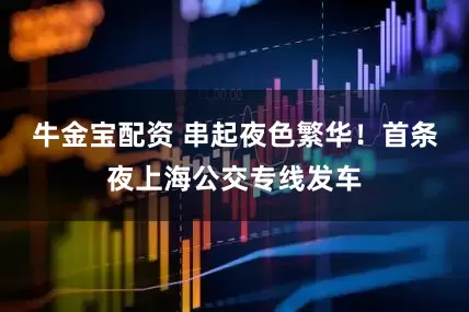 牛金宝配资 串起夜色繁华！首条夜上海公交专线发车