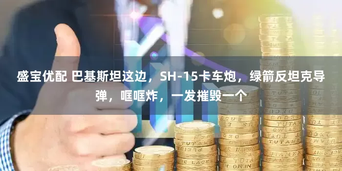 盛宝优配 巴基斯坦这边，SH-15卡车炮，绿箭反坦克导弹，哐哐炸，一发摧毁一个